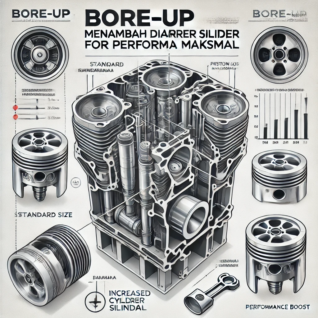 Bore-Up: Menambah Diameter Silinder untuk Performa Maksimal